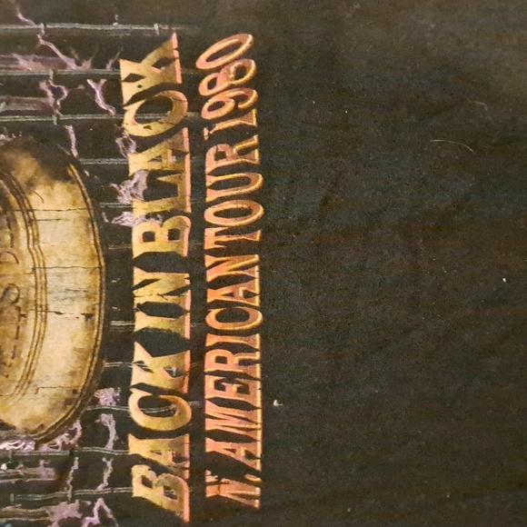 ACDC T-shirt XL, Black Men's - Picture 3 of 7